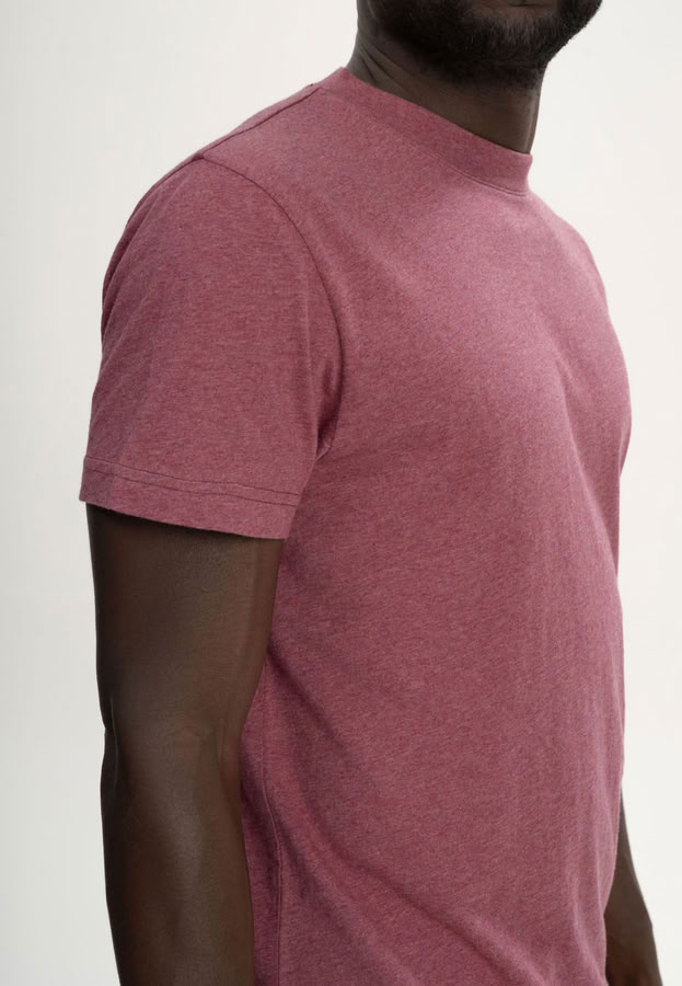 T-Shirt Avan marmelade melange von MELAWEAR