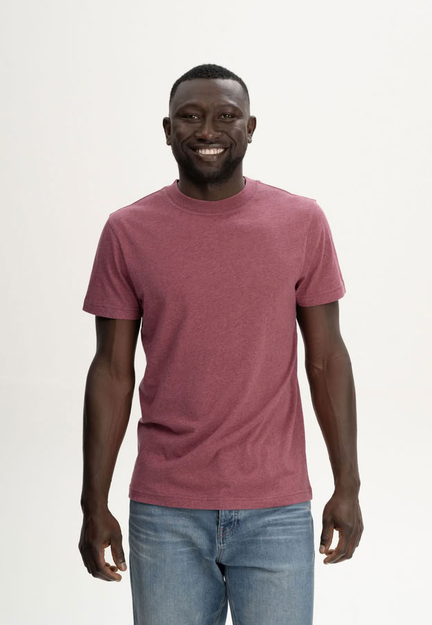 T-Shirt Avan marmelade melange von MELAWEAR