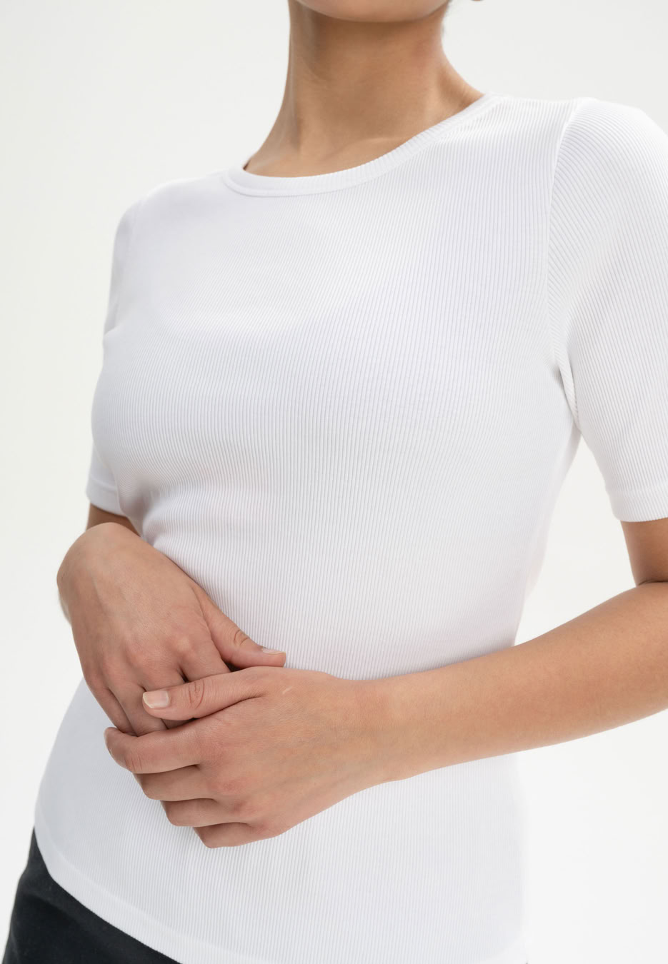 T-Shirt Jasleen weiß von MELAWEAR