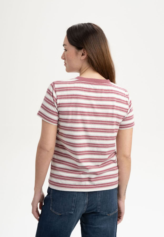 T-Shirt Khira Stripes marmelade gestreift von MELAWEAR