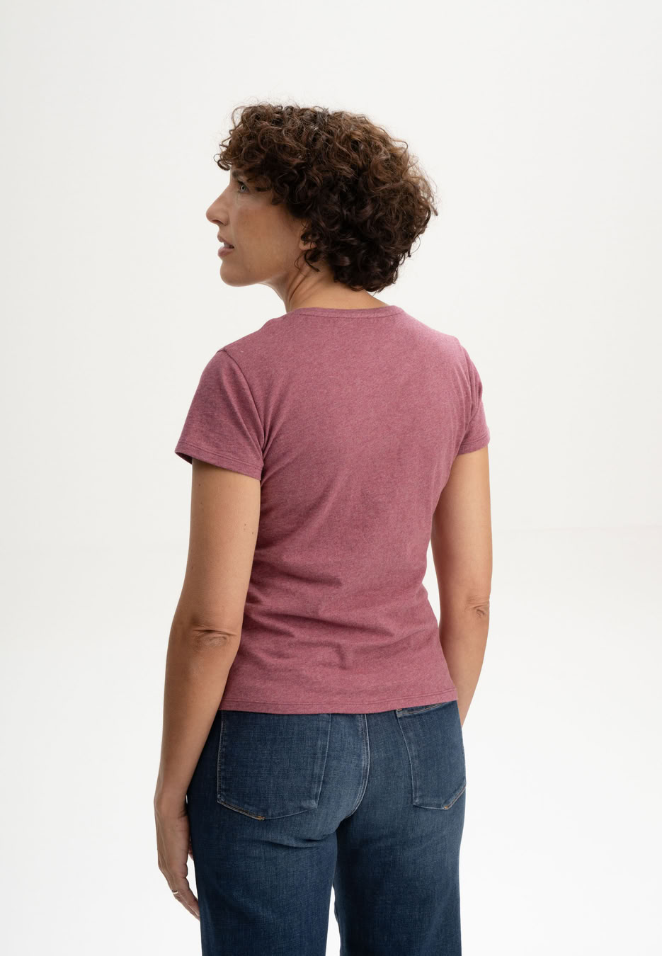 T-Shirt Lanisha marmelade melange von MELAWEAR