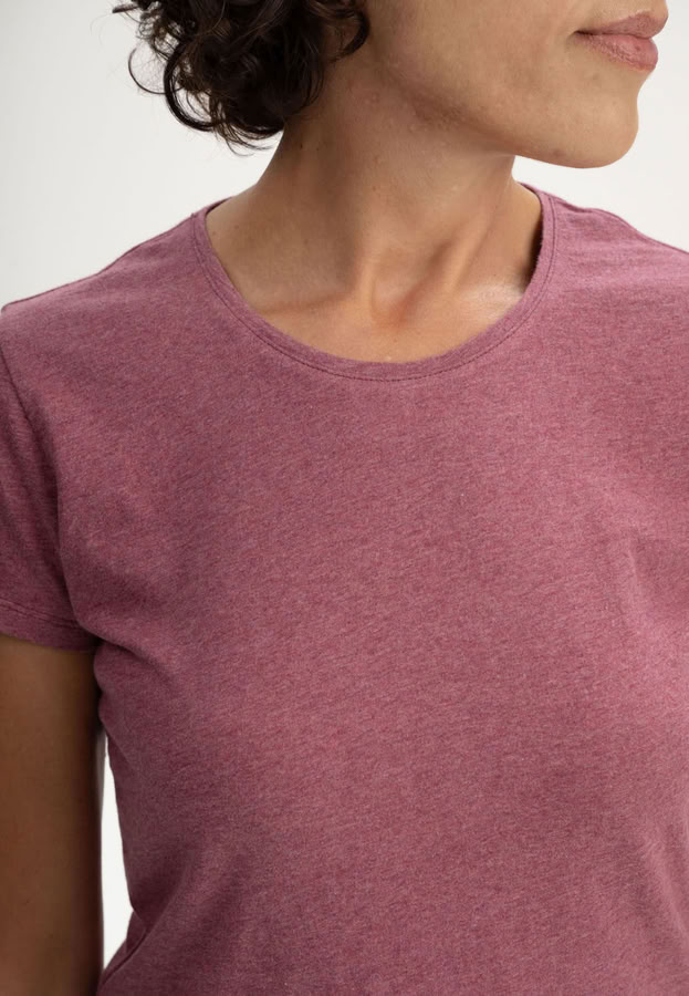 T-Shirt Lanisha marmelade melange von MELAWEAR