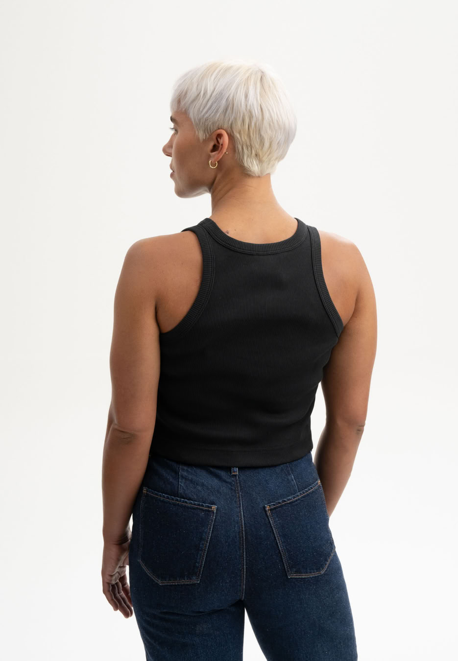 Tanktop Prisha schwarz von MELAWEAR