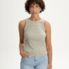Tanktop Ripp Drisna dusty green von MELAWEAR
