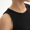 Tanktop Ripp Drisna schwarz von MELAWEAR