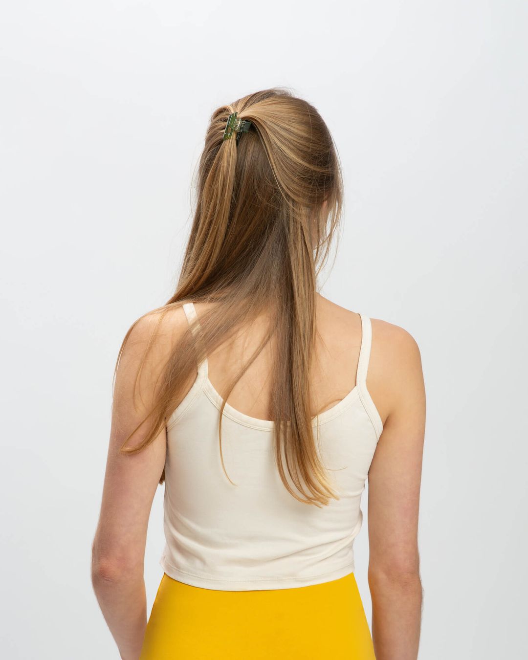 Basic Crop Top ecru von Matona