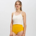 Basic Crop Top ecru von Matona