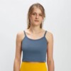 Basic Crop Top petrol von Matona