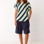 Bluse Hahan stripes von SKFK