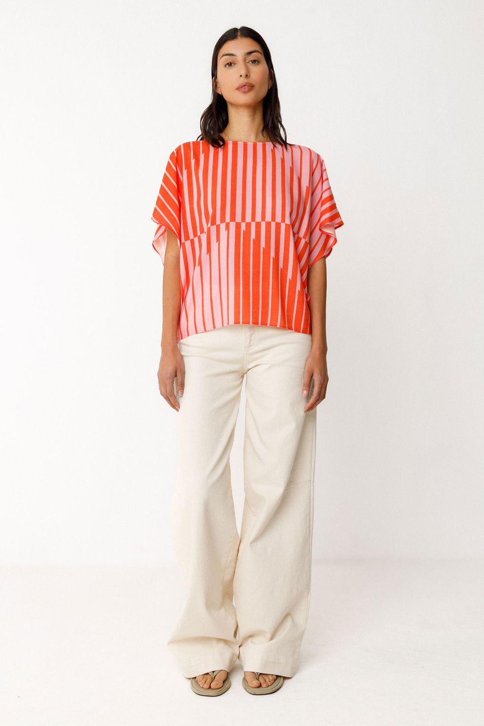 Bluse Hahan stripes von SKFK