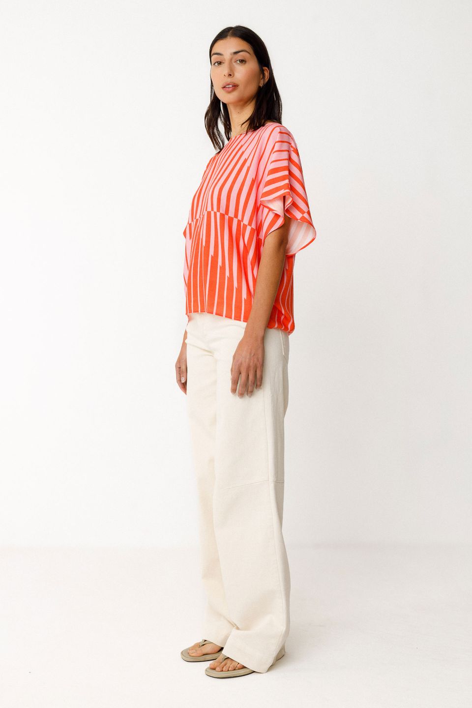 Bluse Hahan stripes von SKFK