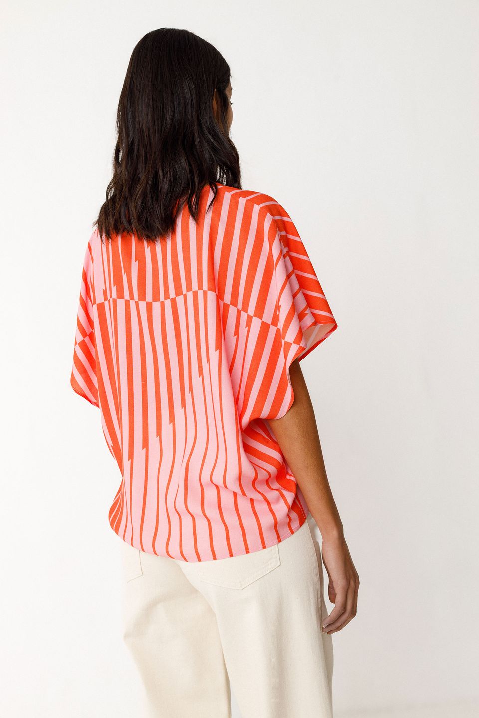 Bluse Hahan stripes von SKFK