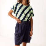 Bluse Hahan stripes von SKFK