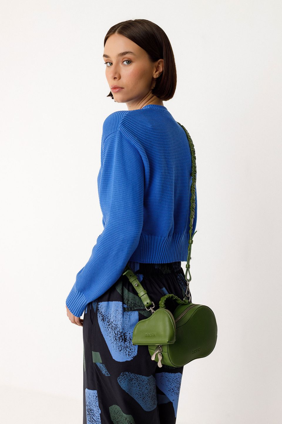 Cardigan Belene blue von SKFK