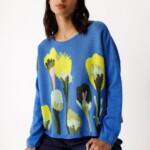 Strickpullover Aiare blue von SKFK