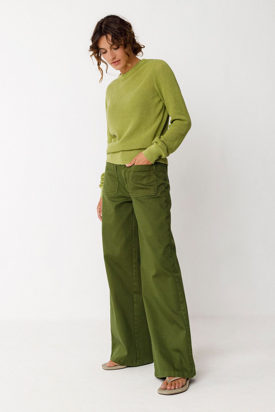 Strickpullover Iradi green von SKFK