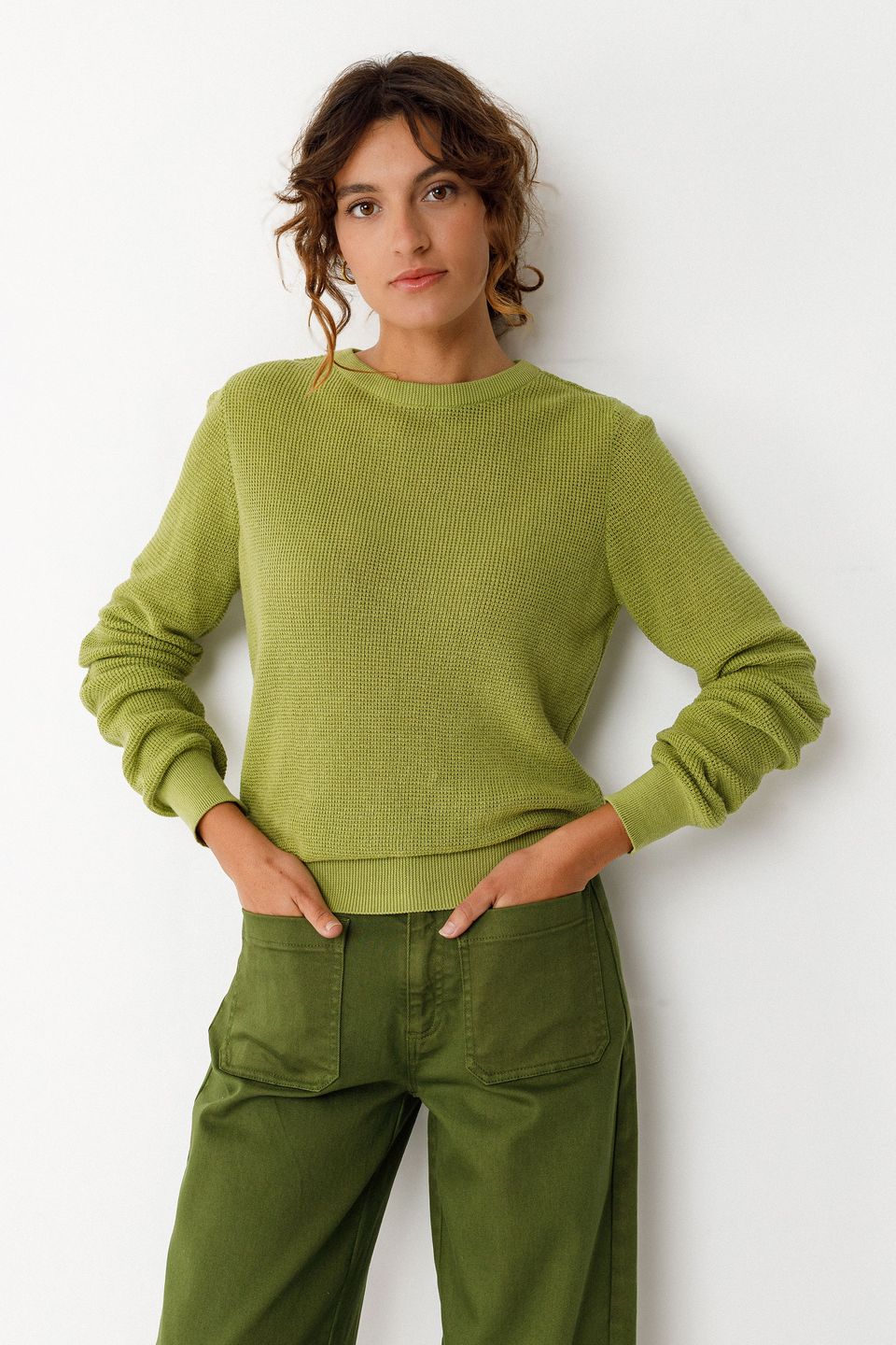 Strickpullover Iradi green von SKFK