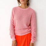 Strickpullover Iradi pink von SKFK