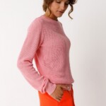 Strickpullover Iradi pink von SKFK