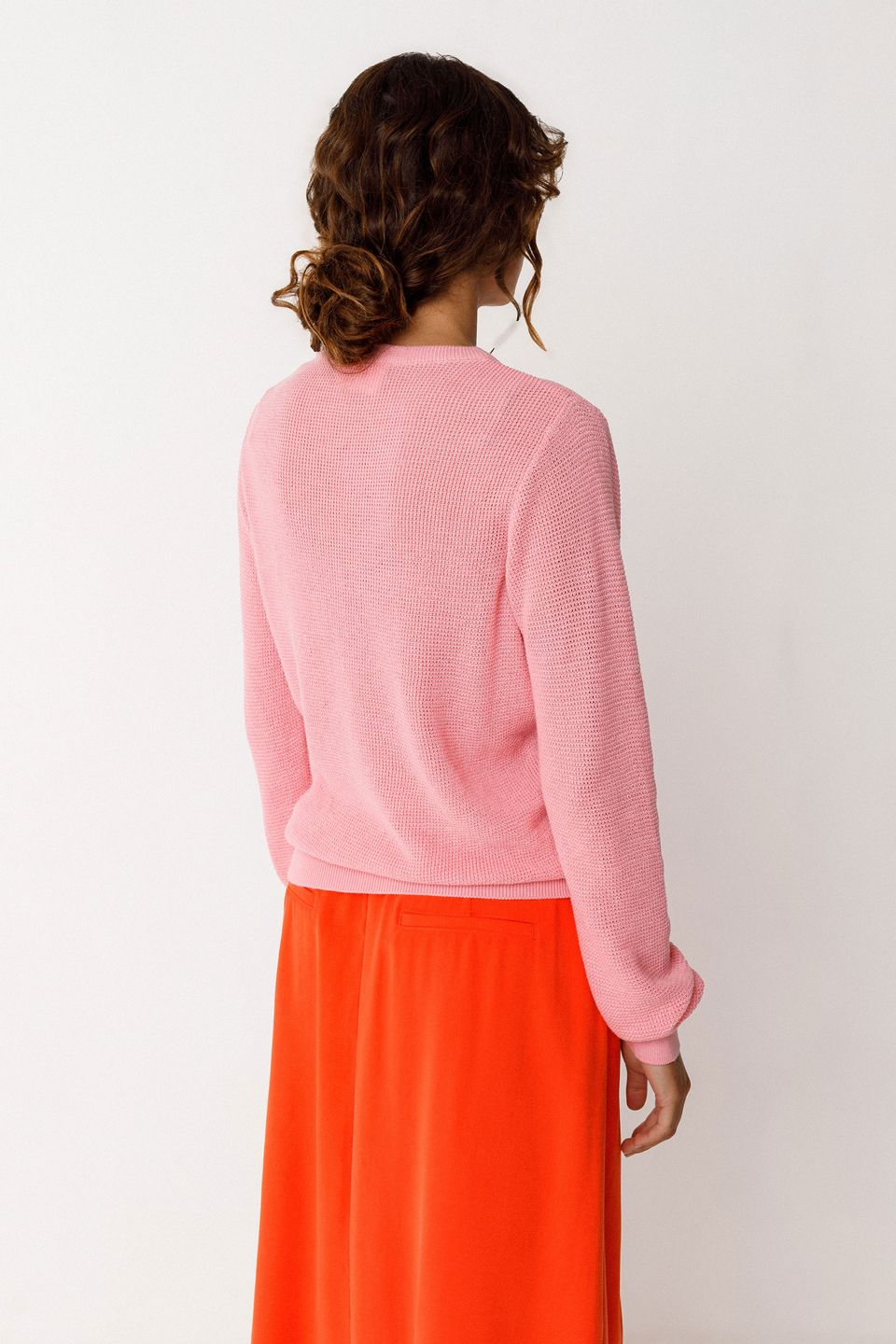 Strickpullover Iradi pink von SKFK