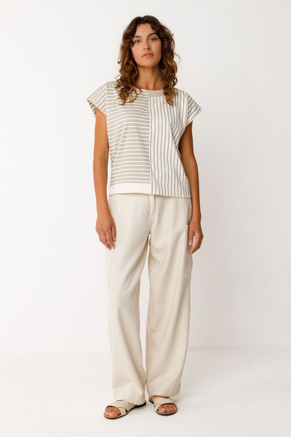 Strickshirt Ekai beige von SKFK Strickshirt Ekai beige von SKFK