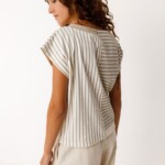 Strickshirt Ekai beige von SKFK Strickshirt Ekai beige von SKFK