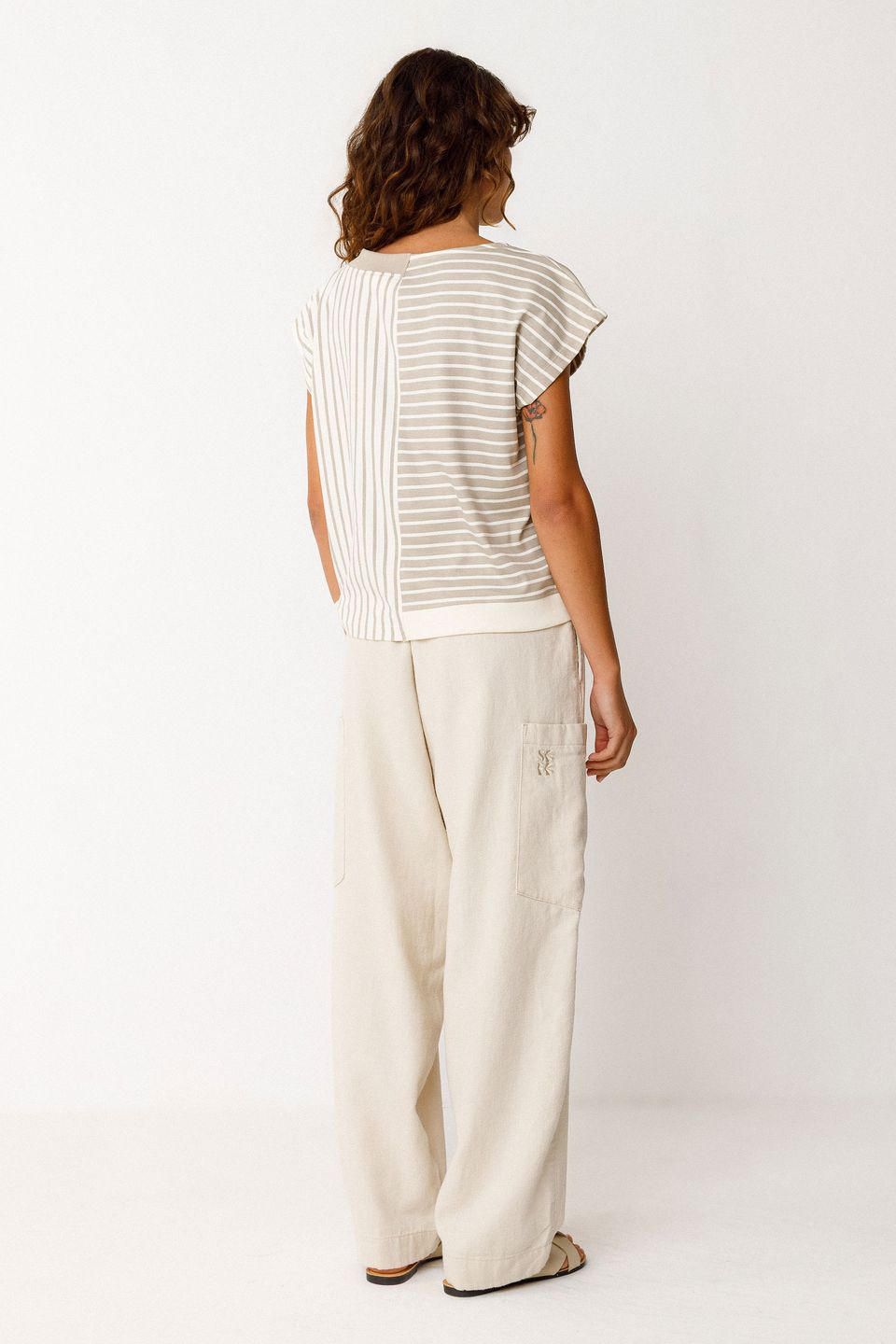 Strickshirt Ekai beige von SKFK Strickshirt Ekai beige von SKFK