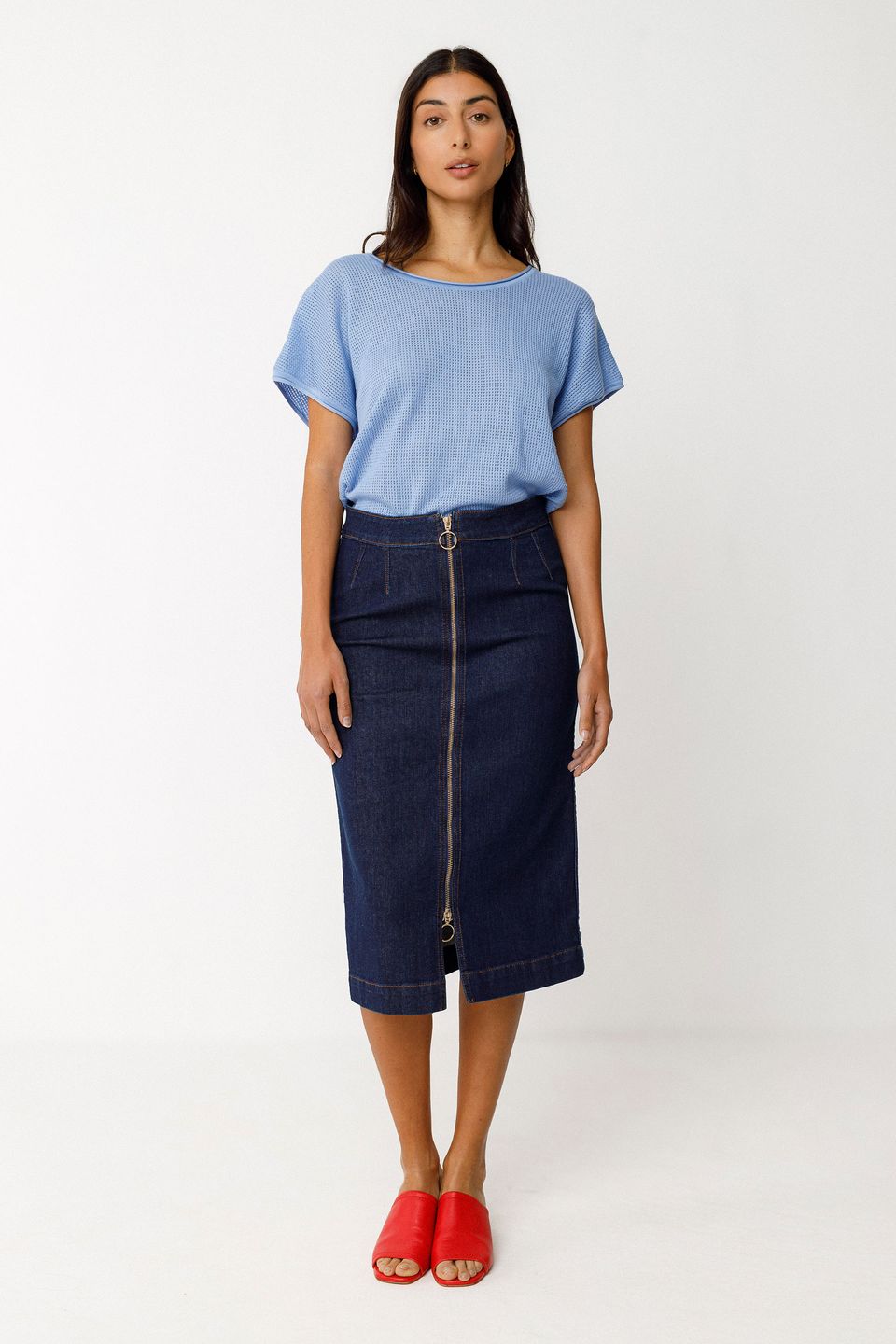 Strickshirt Ekai pink von SKFK Strickshirt Ekai pink von SKFK