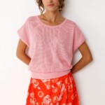 Strickshirt Ekai pink von SKFK Strickshirt Ekai pink von SKFK