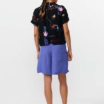 Bluse Nyasa Print Holiday black von Suite13 LAB