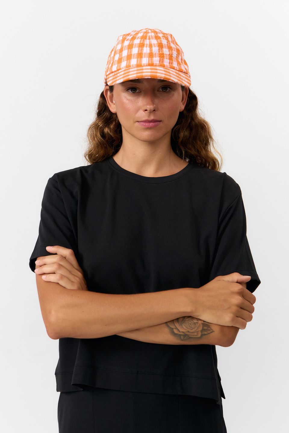 Cap Aura Check orange von Suite13 LAB