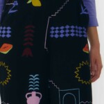 Hose Hatta Print Holiday black von Suite13 LAB