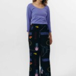 Hose Hatta Print Holiday black von Suite13 LAB