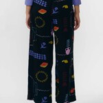 Hose Hatta Print Holiday black von Suite13 LAB