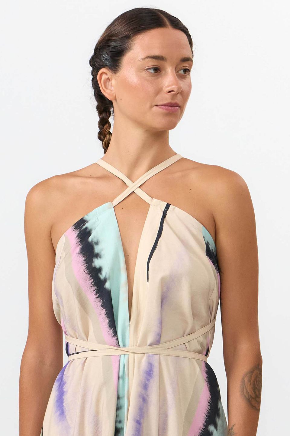 Kleid MP Lang Print mix von Suite13 LAB