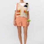 Short Genil Check orange von Suite13 LAB