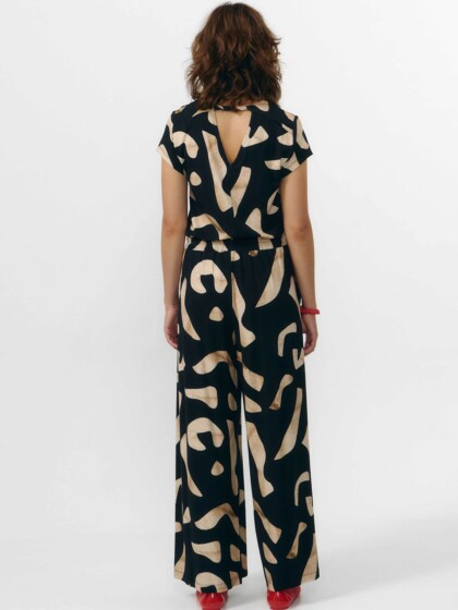 Hose Yala Print black von Suite13 LAB