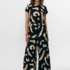Hose Yala Print black von Suite13 LAB