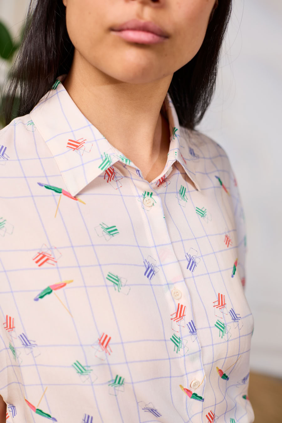 Bluse Hurissalo summertime von TWOTHIRDS