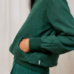 Hose Haruku dark green von TWOTHIRDS