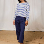 Hose Ulva dark navy von TWOTHIRDS