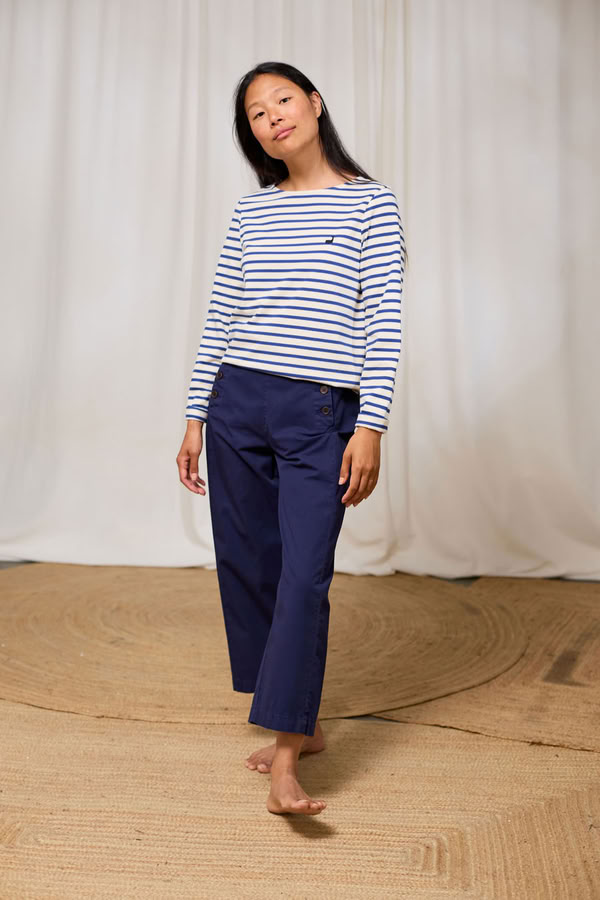 Hose Ulva dark navy von TWOTHIRDS