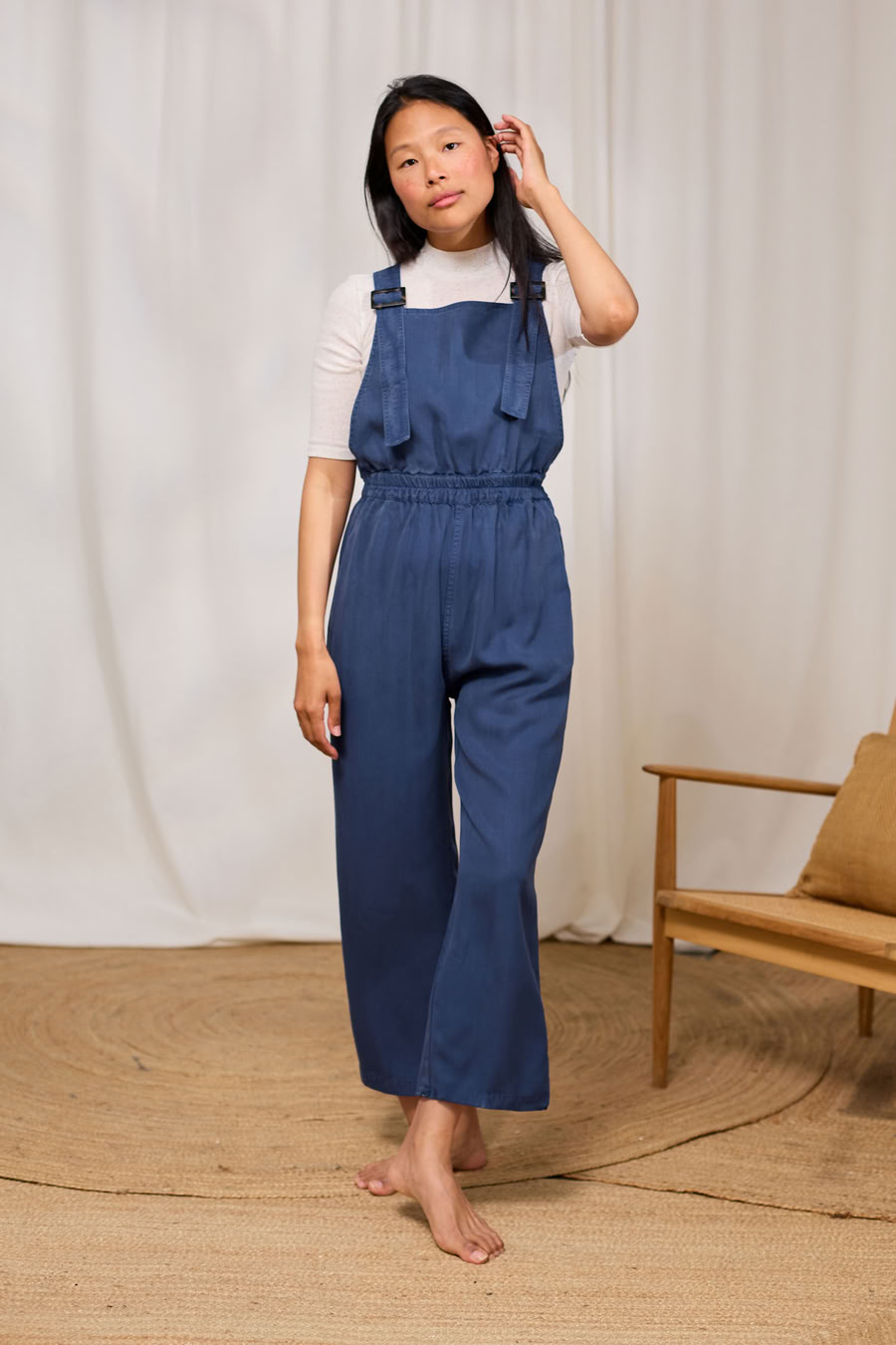 Jumpsuit Hornos blueberry von TWOTHIRDS
