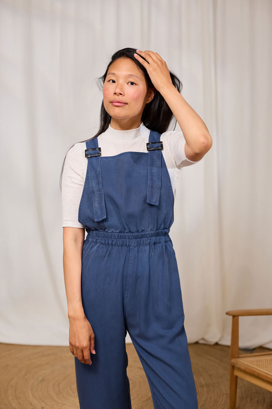 Jumpsuit Hornos blueberry von TWOTHIRDS