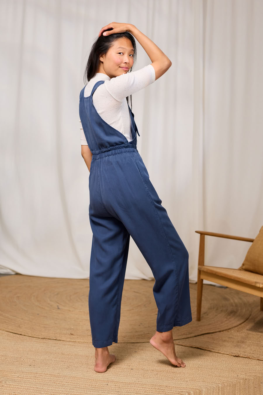 Jumpsuit Hornos blueberry von TWOTHIRDS