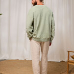 Sweatshirt Kilda light green von TWOTHIRDS