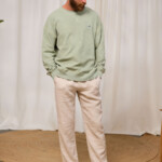 Sweatshirt Kilda light green von TWOTHIRDS