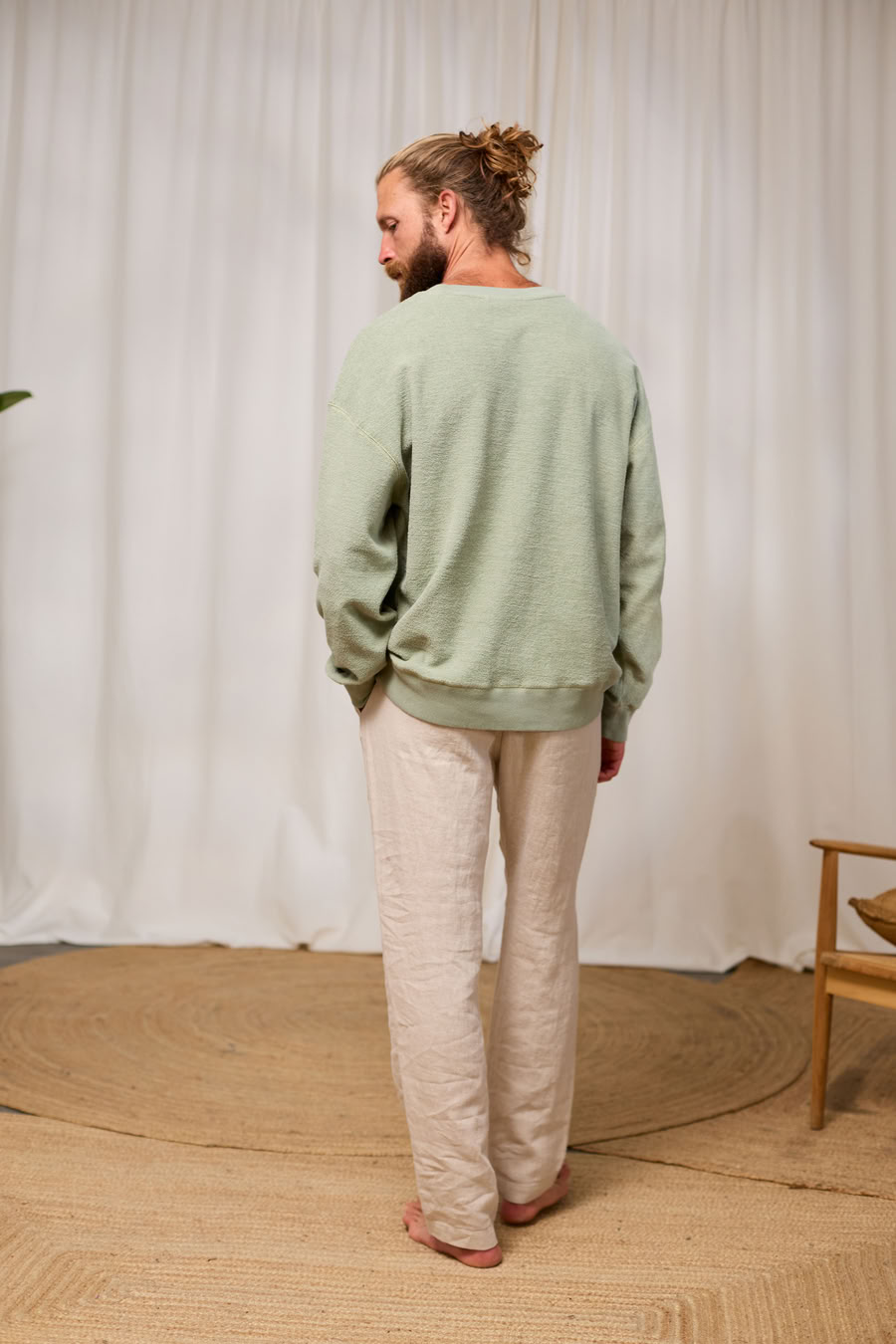 Sweatshirt Kilda light green von TWOTHIRDS