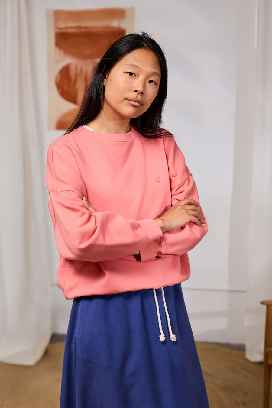 Sweatshirt Niza pink von TWOTHIRDS