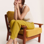 Hose Aidaa avocado green von Tranquillo